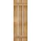 Ekena Millwork Spaced Board-n-Batten Shutters, Rough Sawn Western Red Cedar, 17 1/8W x 50H, PR RBS06S17X050RWR - alternate 4